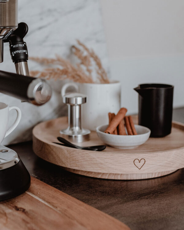 Rotating Tray | ♡ | Oak