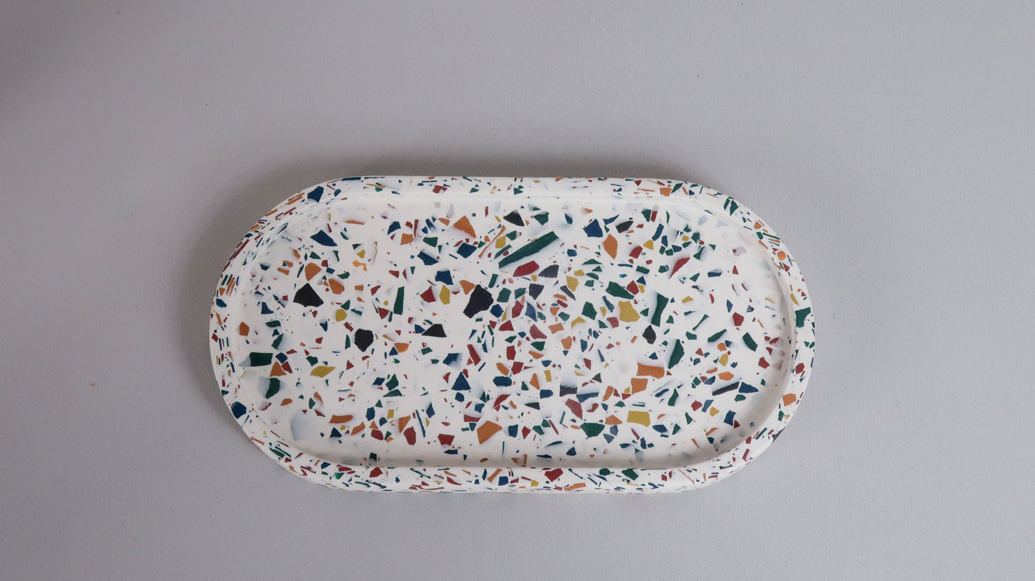 Oval tray | Terrazzo - Image 3