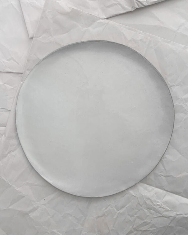 handmade ceramic plate