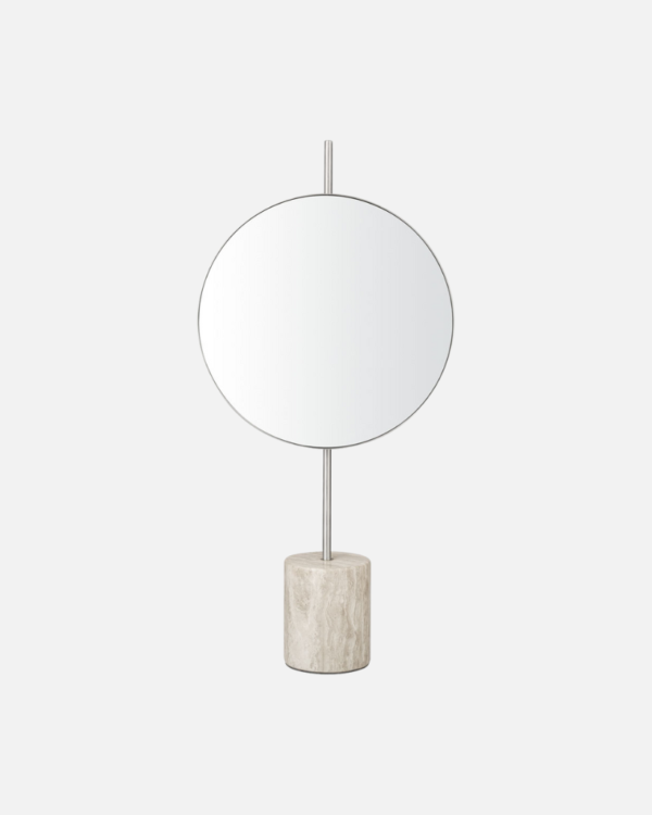 marble vanity mirror. blomus
