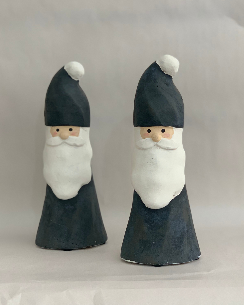 ceramic santa claus christmas decoration