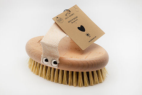 dry brushing body brush