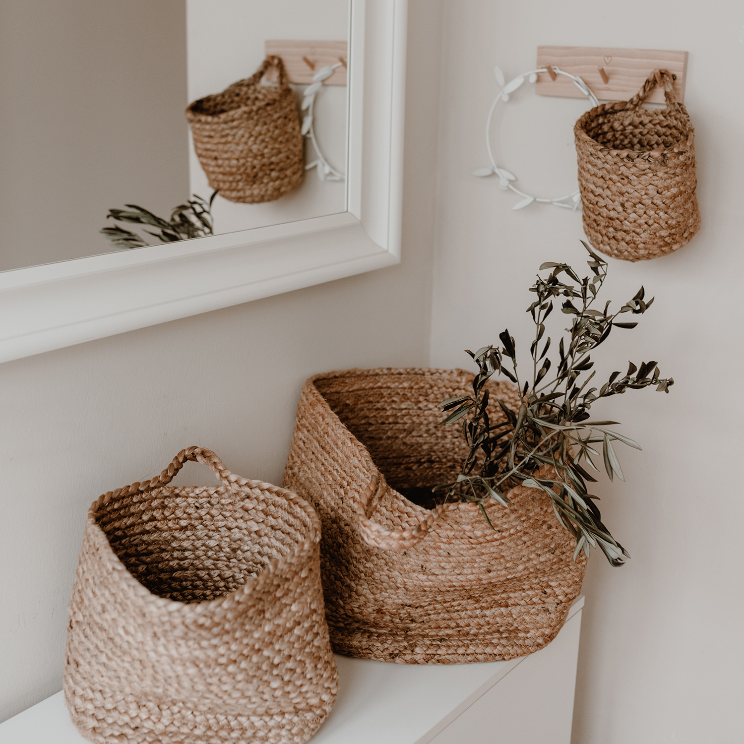 jute baskets
