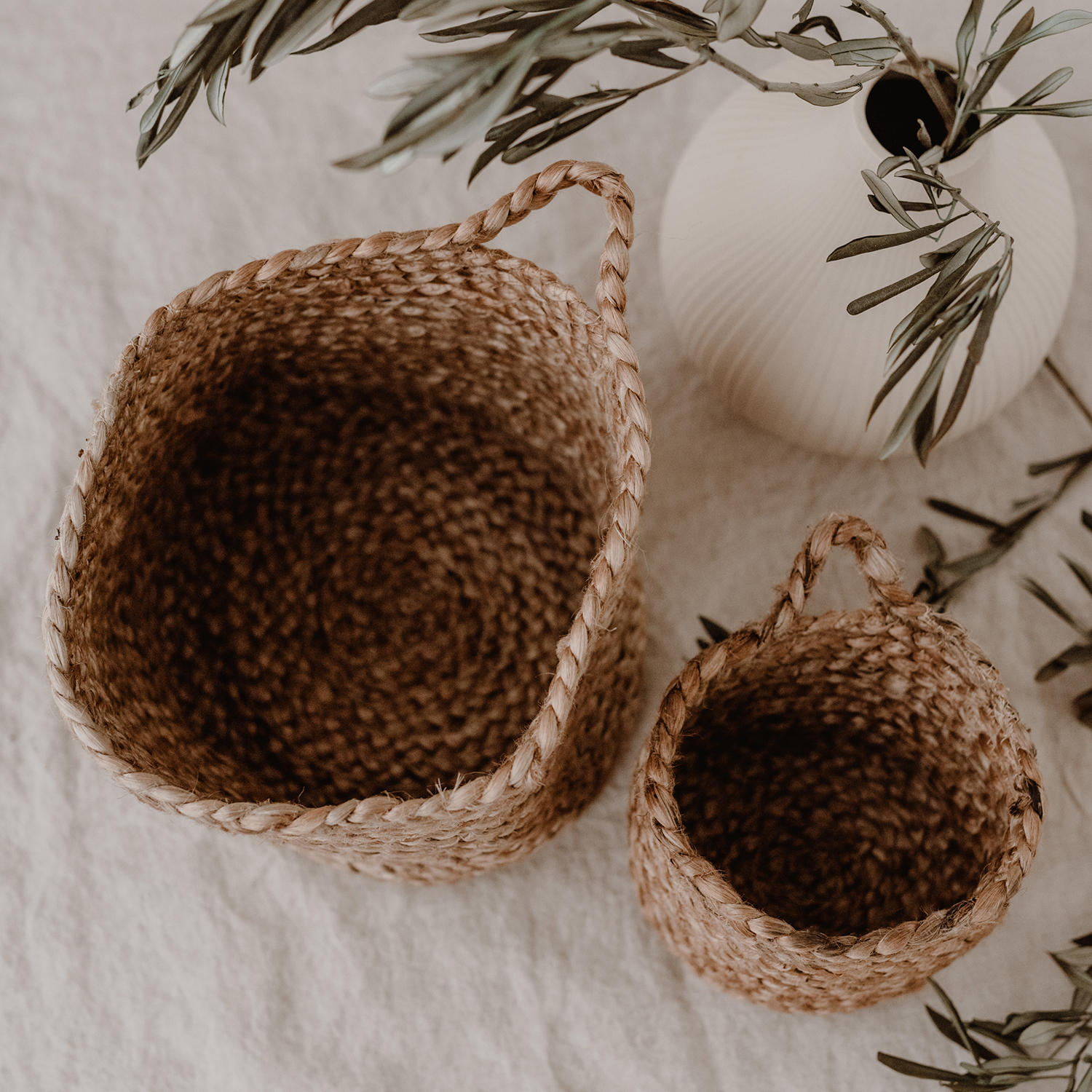 jute baskets