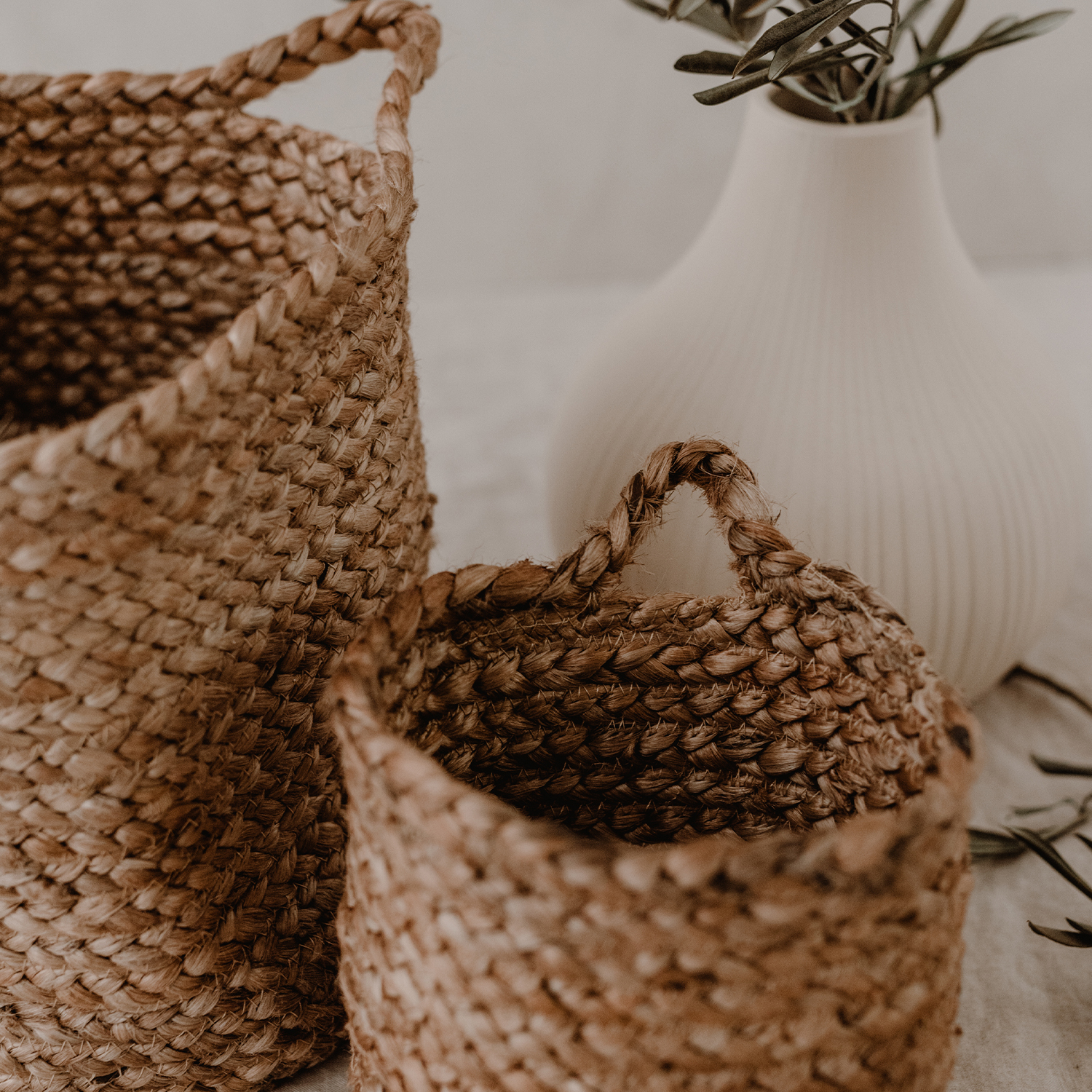 jute baskets