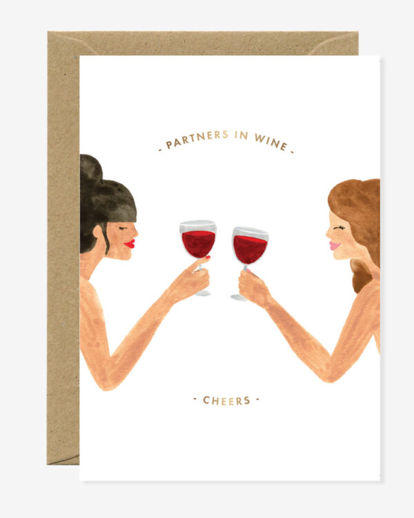 greetings card, A6 Card (105mm x 148mm) Natural white paper 300 gr blank interior This nice card is sold with a recycled brown A6 envelope. Printed in France