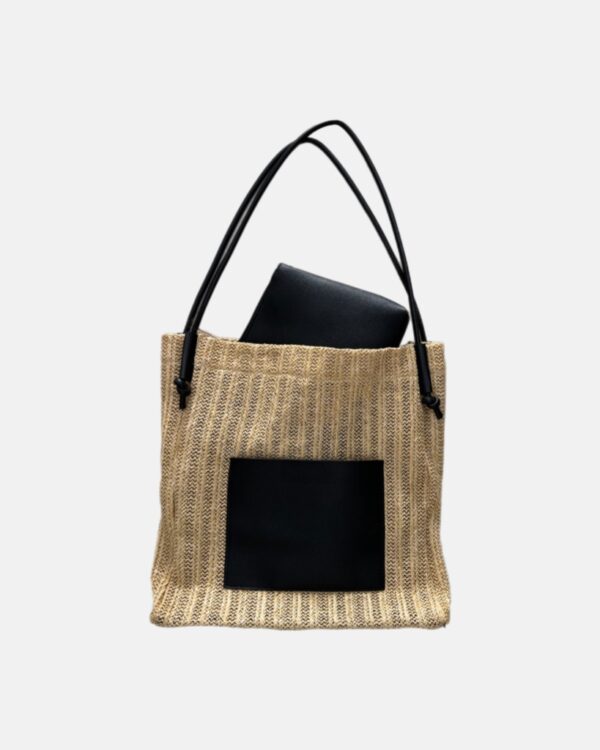 Straw bag