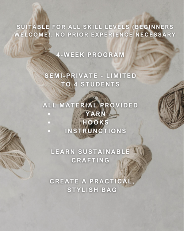 crochet bag course