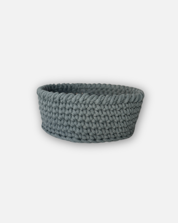 crochet handmade basket