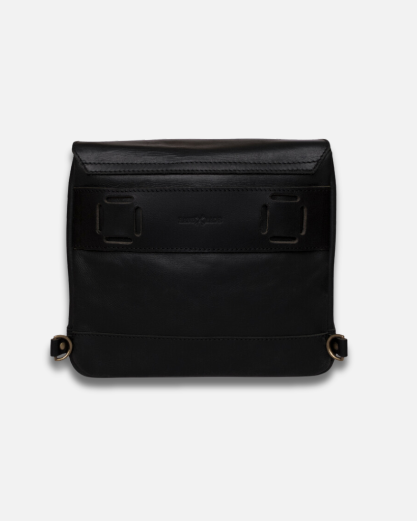 Inspired by WWII Swiss ammunition bags, this handcrafted leather messenger bag combines timeless military design with modern functionality. Durable and versatile, it features ample storage for daily essentials, including an iPad, and can even be mounted on motorcycles. Perfect for commuters, heritage style enthusiasts, and anyone who appreciates quality leather goods.