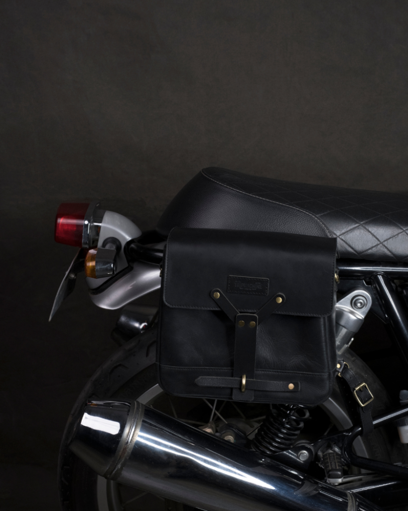 Inspired by WWII Swiss ammunition bags, this handcrafted leather messenger bag combines timeless military design with modern functionality. Durable and versatile, it features ample storage for daily essentials, including an iPad, and can even be mounted on motorcycles. Perfect for commuters, heritage style enthusiasts, and anyone who appreciates quality leather goods.