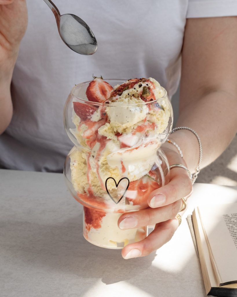 Add a touch of love to your drinks with the Double Bubble Heart Glass. This unique glass features a playful double bubble design and sweet heart accent, perfect for any beverage. Durable, dishwasher safe, and a great gift idea!